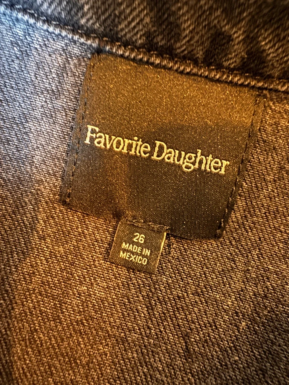 Favorite Daughter Dark Indigo Denim Midi Dress - Size 26